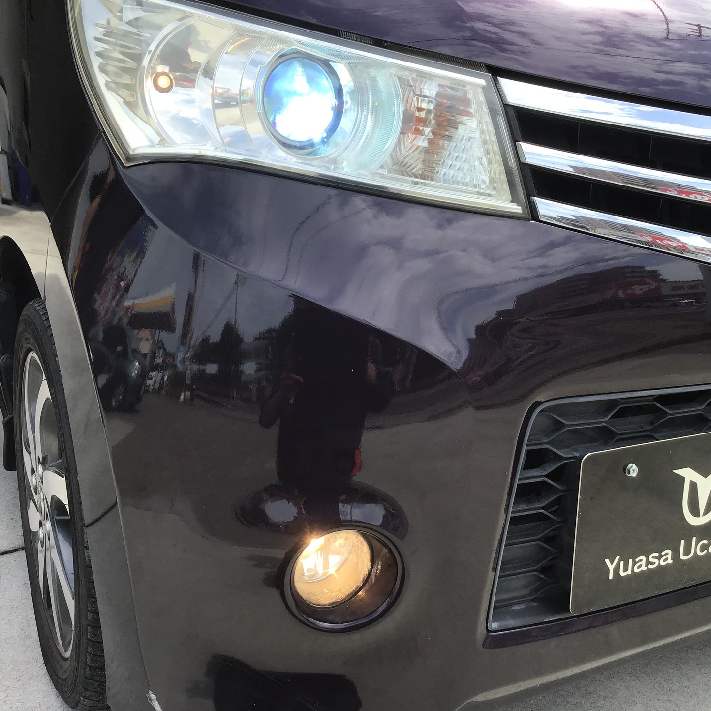 ルークス ハイウェイスター ターボ HID/プッシュスタート/Panasonicナビ/バックモニター/両側電動スライド/