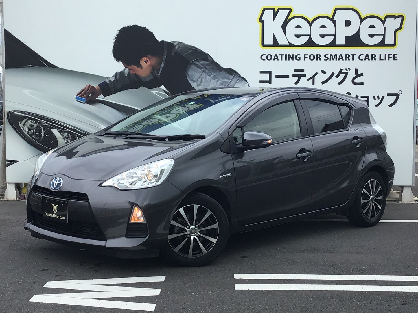 トヨタ アクア G ブラックソフトレザー