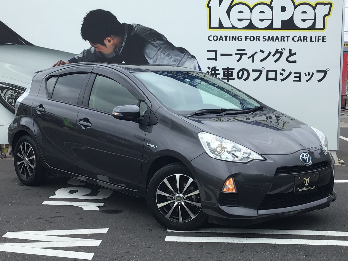 トヨタ アクア G ブラックソフトレザー