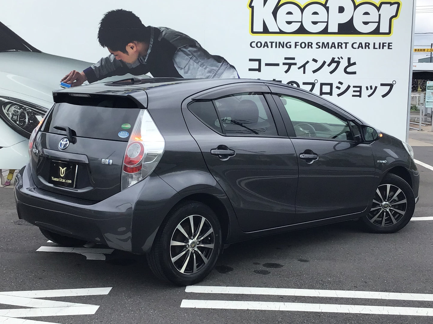 トヨタ アクア G ブラックソフトレザー