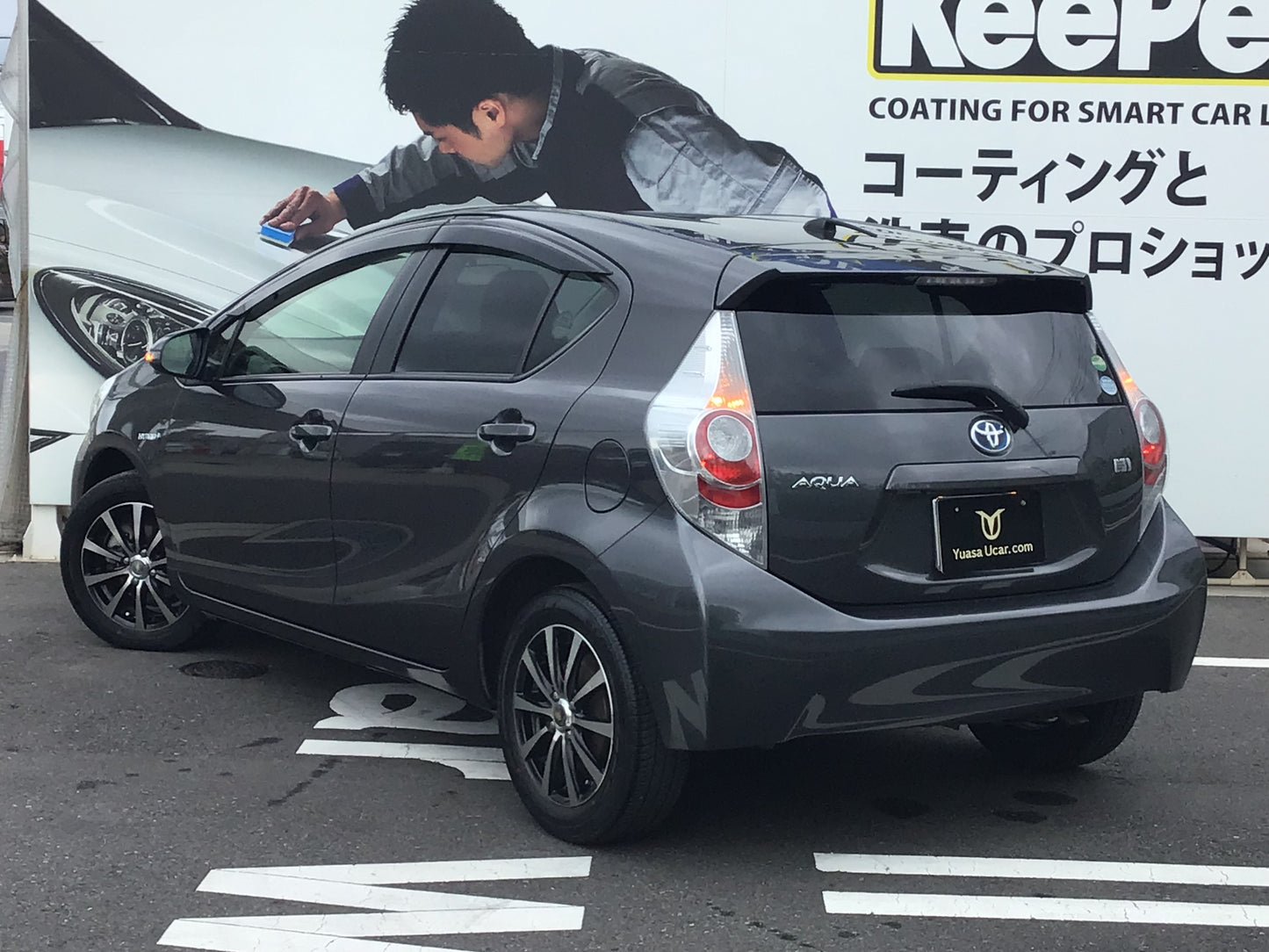 トヨタ アクア G ブラックソフトレザー