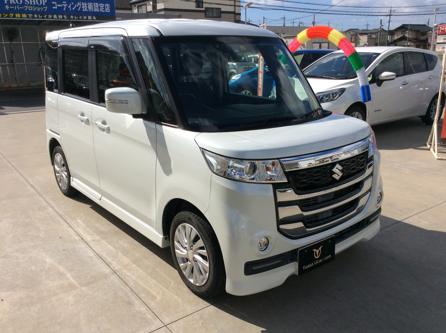 スペーシアカスタム/HYBRID Z/TV・ナビ・ETC/バックカメラ/衝突軽減ブレーキ/レーンキープアシスト/盗難防止システム