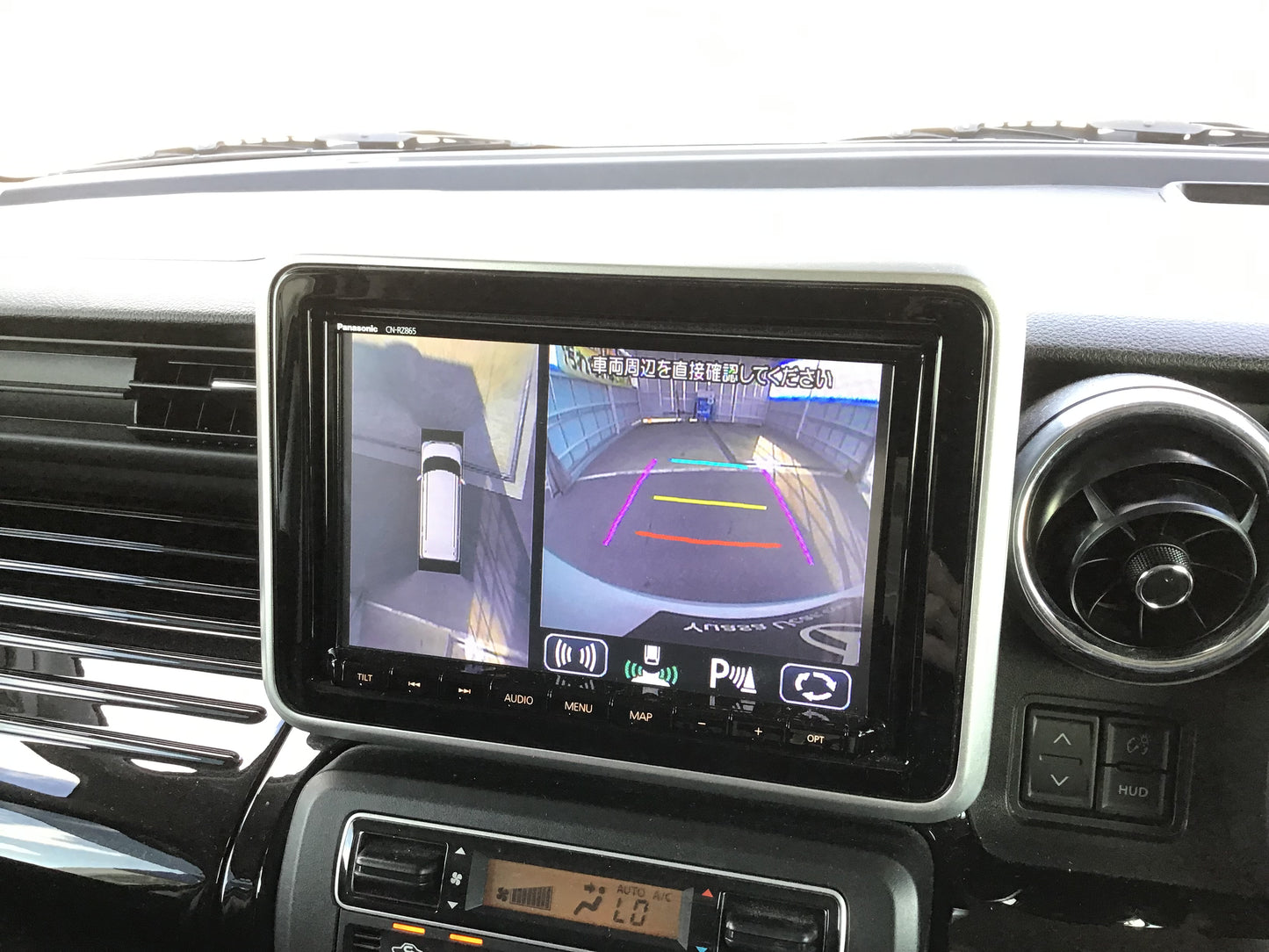 スペーシアカスタム/ハイブリッドXS/レーダークルーズコントロール/全方位カメラ/フルセグTV/後席エアコン