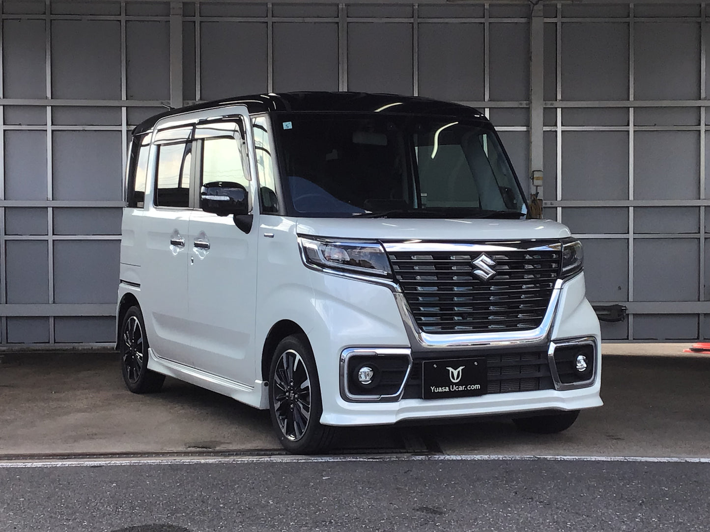 スペーシアカスタム/ハイブリッドXS/レーダークルーズコントロール/全方位カメラ/フルセグTV/後席エアコン