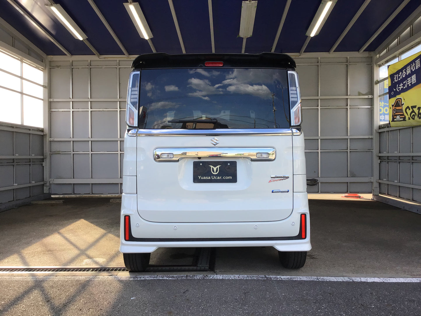 スペーシアカスタム/ハイブリッドXS/レーダークルーズコントロール/全方位カメラ/フルセグTV/後席エアコン