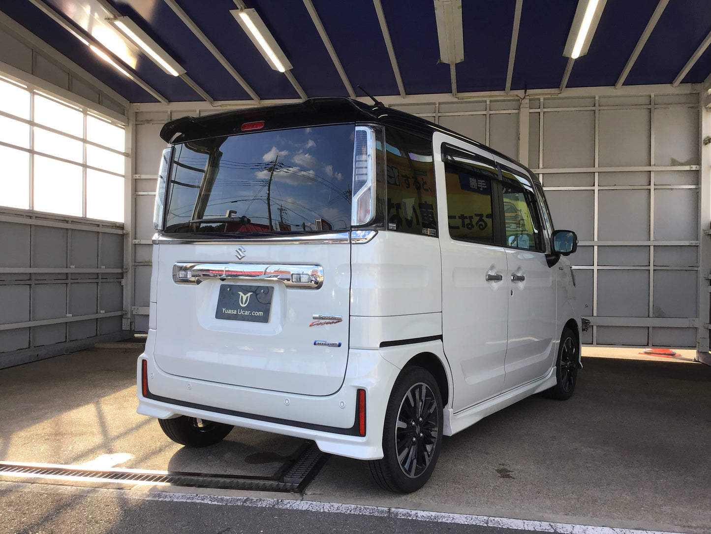 スペーシアカスタム/ハイブリッドXS/レーダークルーズコントロール/全方位カメラ/フルセグTV/後席エアコン