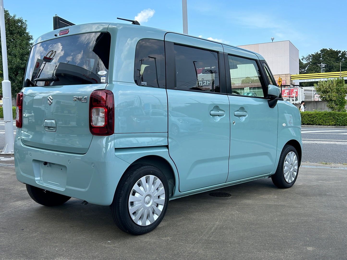 ワゴンRスマイル/G/走行12,000㎞/デュアルセンサー/ブレーキサポート/バックカメラ/