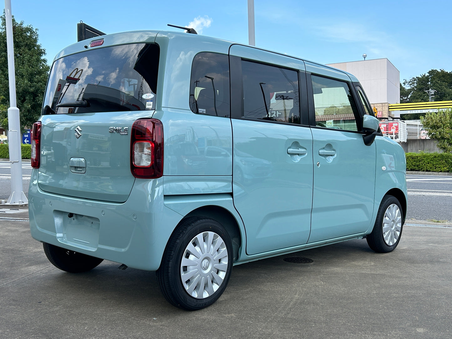 ワゴンRスマイル/G/走行12,000㎞/デュアルセンサー/ブレーキサポート/バックカメラ/