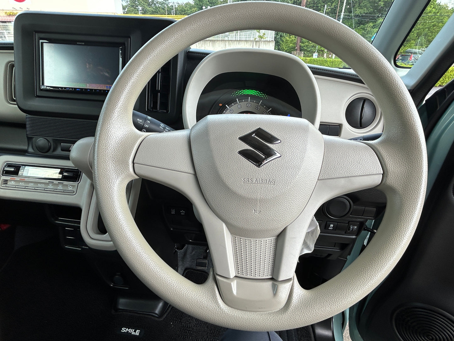 ワゴンRスマイル/G/走行12,000㎞/デュアルセンサー/ブレーキサポート/バックカメラ/