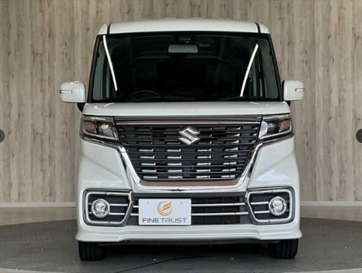 〇スズキ スペーシアカスタム HYBRID XSターボ（両側電スラ&社外ナビ&LEDライトほか）　