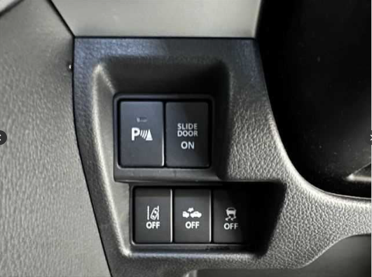 〇スズキ スペーシアカスタム HYBRID XSターボ（両側電スラ&社外ナビ&LEDライトほか）　