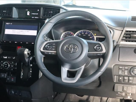 ルーミー/衝突被害軽減ブレーキ /アダプティブクルーズコントロール /両側パワースライドドア /コーナーセンサー /LEDヘッドライト /シートヒーター /スマートキー /15インチアルミホイール /9インチワイドナビ / フルセグTV / ETC /360°パノラミックビューモニター